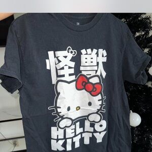 Hello Kitty Graphic Tee in Black and Red